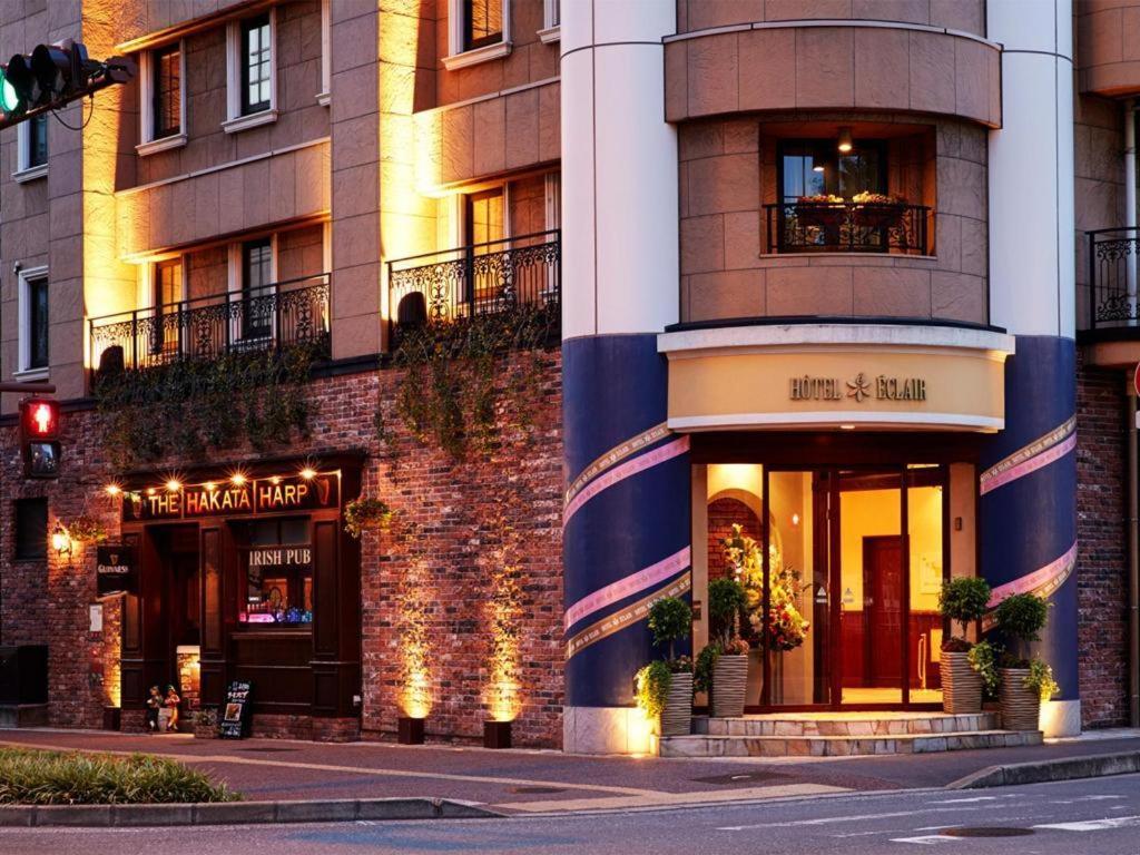 Hotel Eclair Hakata Фукуока Екстериор снимка